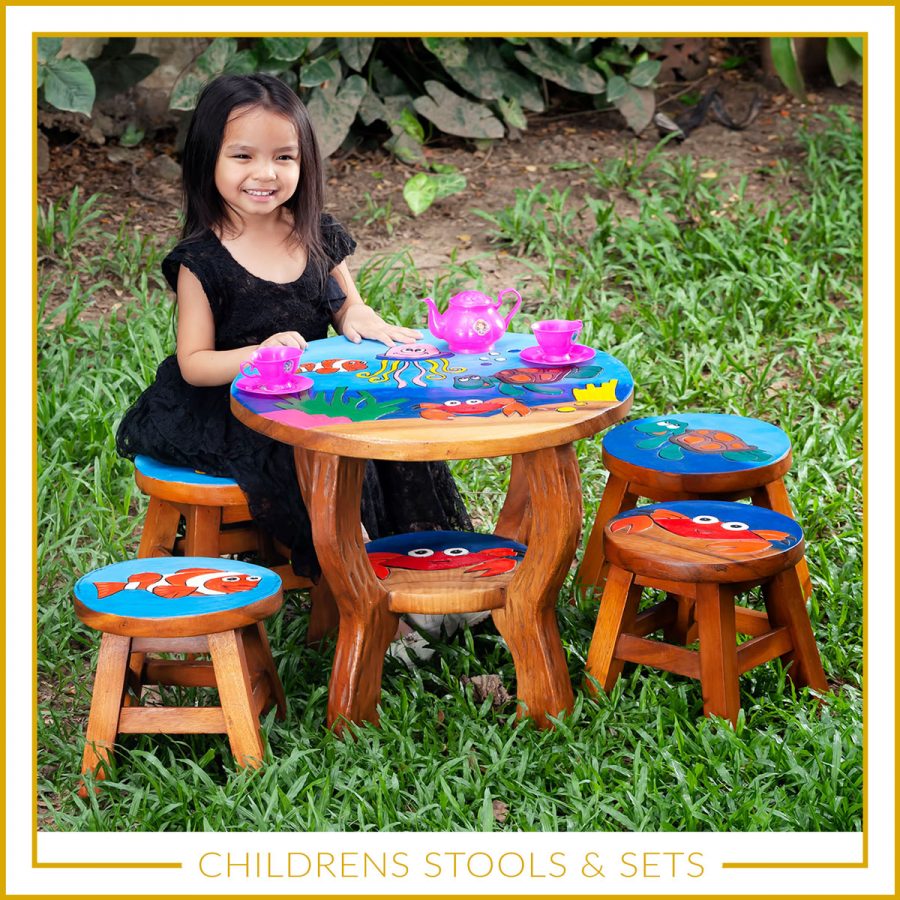 Children's stools and sets UK